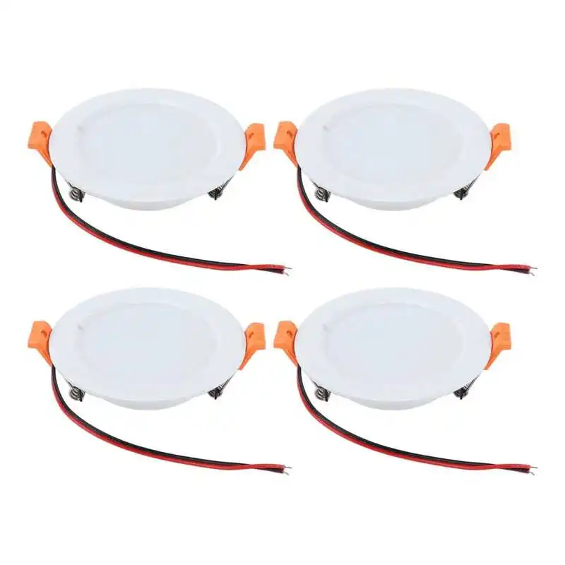 

Потолочный светильник RV, светодиодный купольный светильник 10,16 см/4 дюйма белого цвета для шкафа для лодки, яхты, фургона