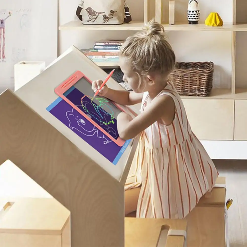 1 Набор прочных детских красочных электронных досок для рисования раннего образования инструменты для защиты глаз.