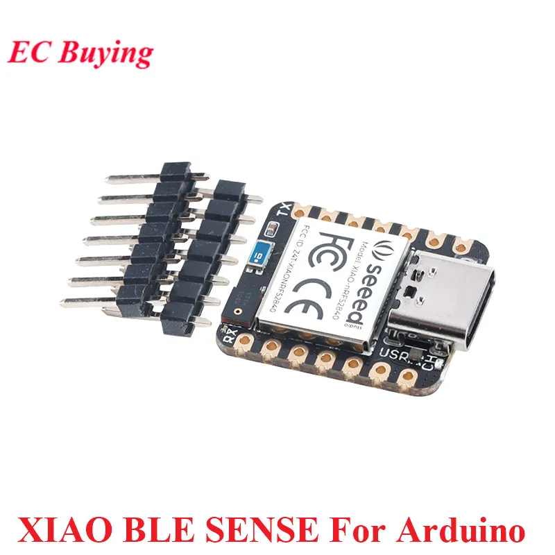 Модуль макетной платы seeeduino XIAO совместимый с Bluetooth BLE 5 0 nRF52840 SENSE для