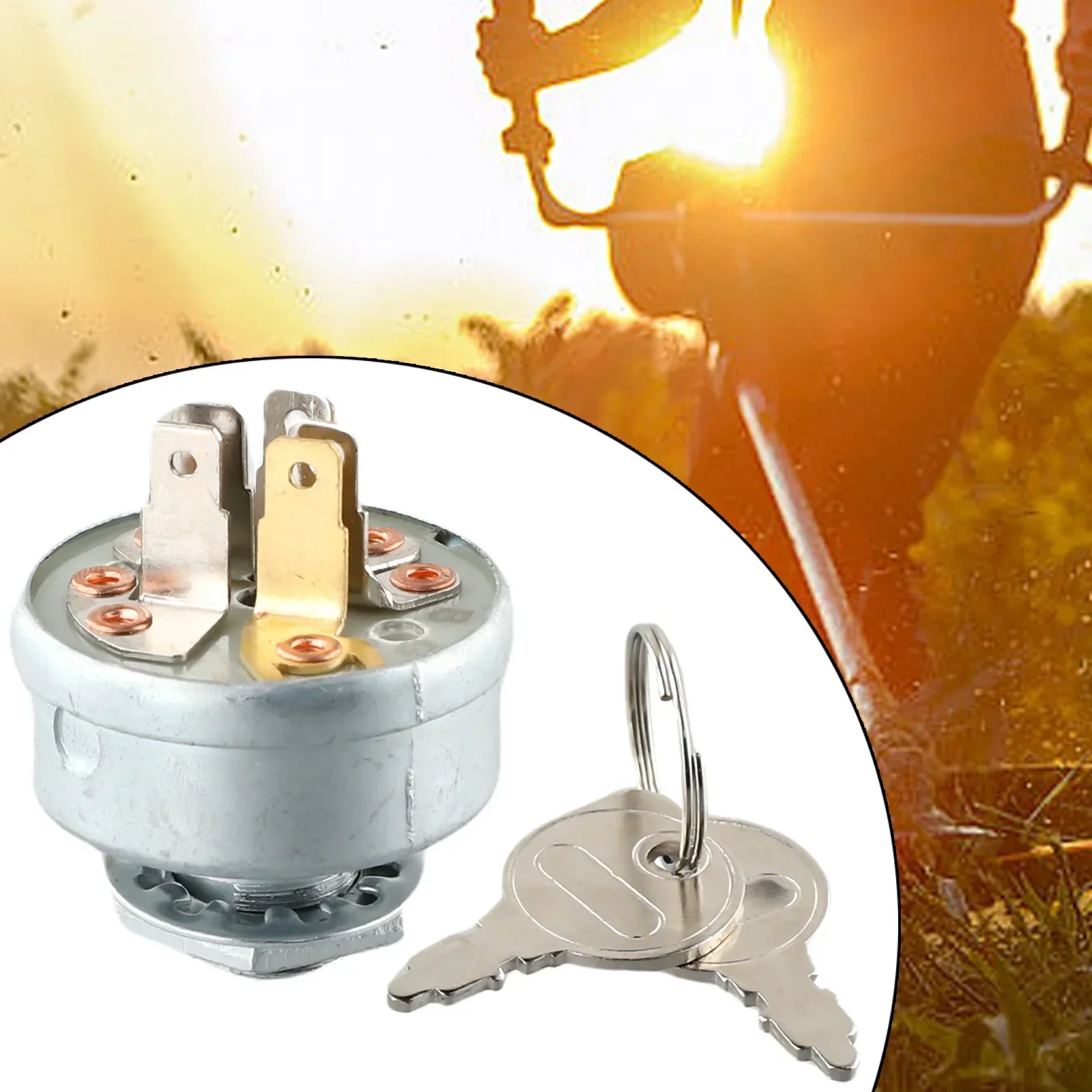 223222222222 1 шт. переключатель зажигания и ключи подходят для 725-0267A тракторная