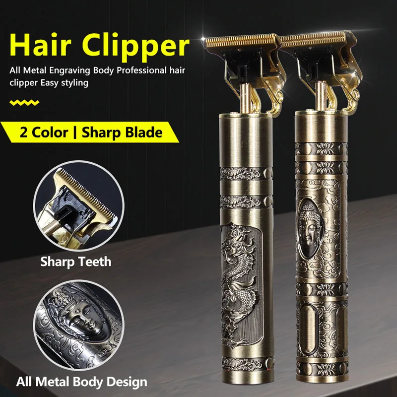 2022 New T9 Electric Hair Clipper Hair Trimmer For Men USB Rechargeable Electric Shaver Beard Barber Adults Hair Cutting Machine enlarge