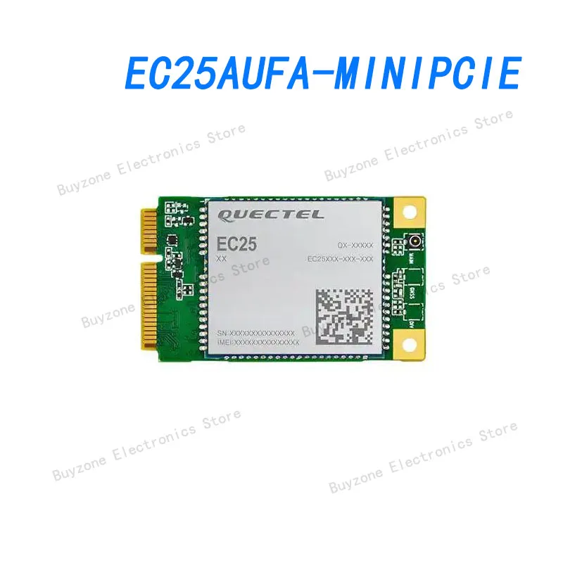 

Сотовая связь EC25AUFA-MINIPCIE, навигатор BeiDou, EDGE, Galileo, GLONASS, GPS, GNSS, GSM, LTE, модуль приемопередатчика WCDMA