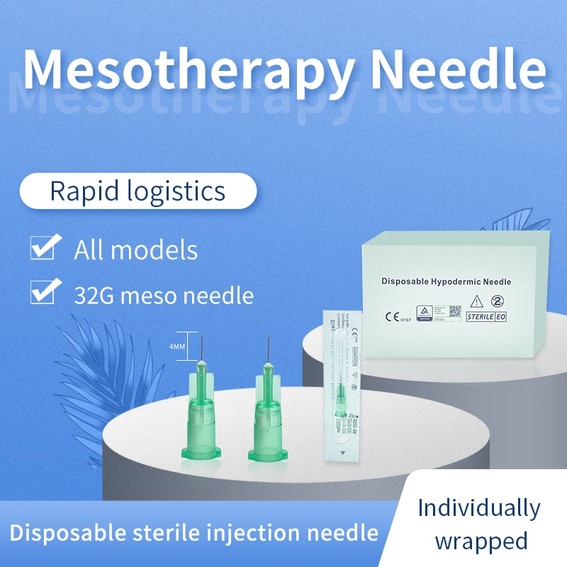 

New high quality Medical Disposable Meso Needles 30G 25mmBeauty Needles for Mesotherapy Hydra Needle