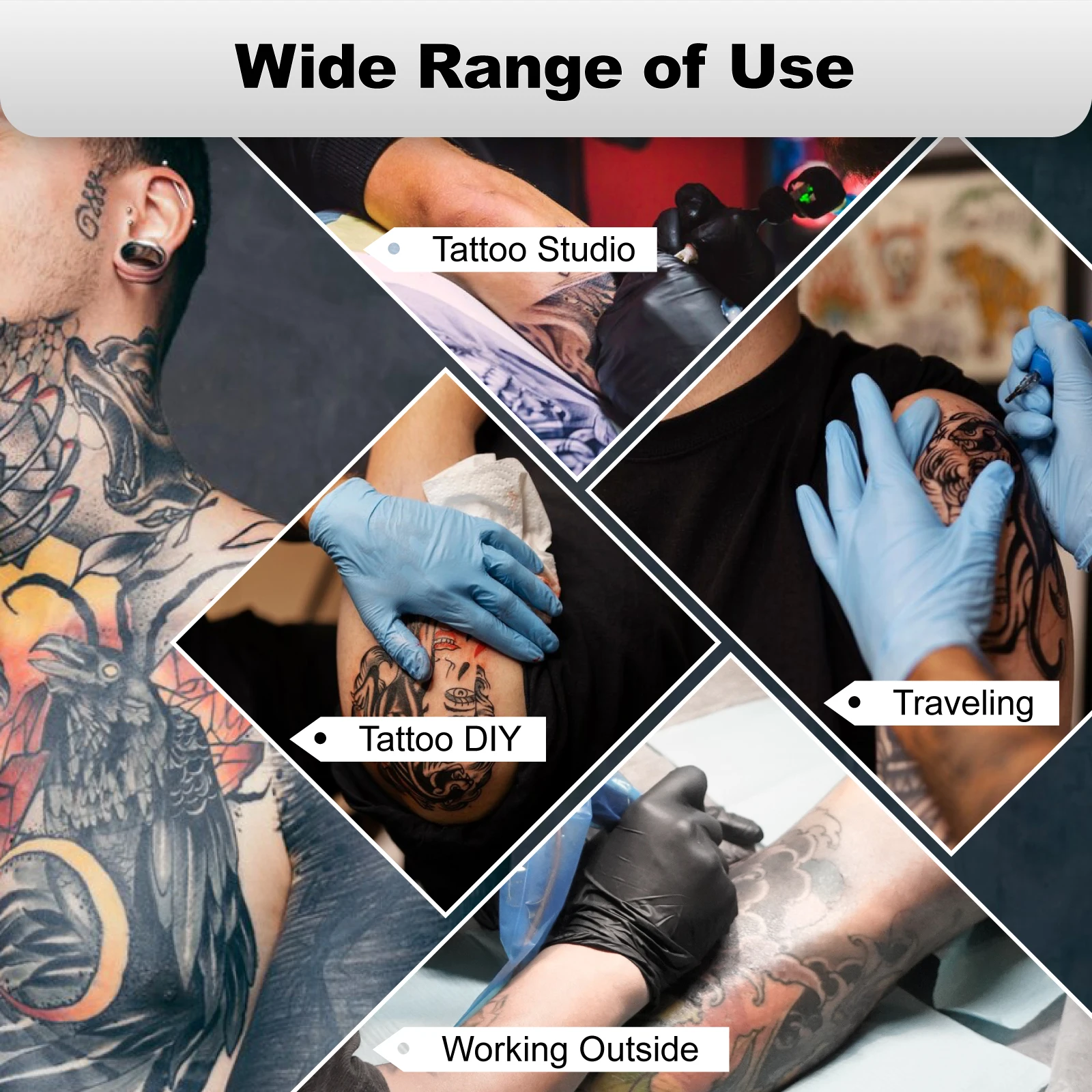 Фото MHT-Bluetooth A4 Size Thermal Tattoo Stencil Printer Portable Tattoo Stencil Printer Thermal Copier Transfer Machine Training №5
