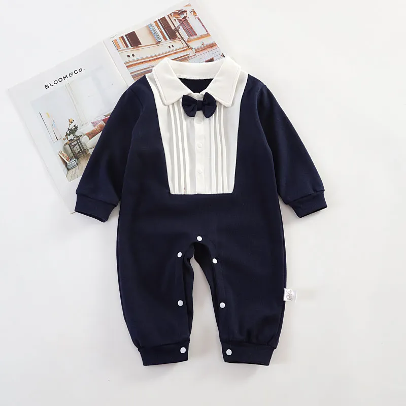 

Baby Rompers Long Sleeve Combed Cotton Infant One-piece Clothes Soft Comfortable Newborn Boys Jumpsuits Toddler Overalls