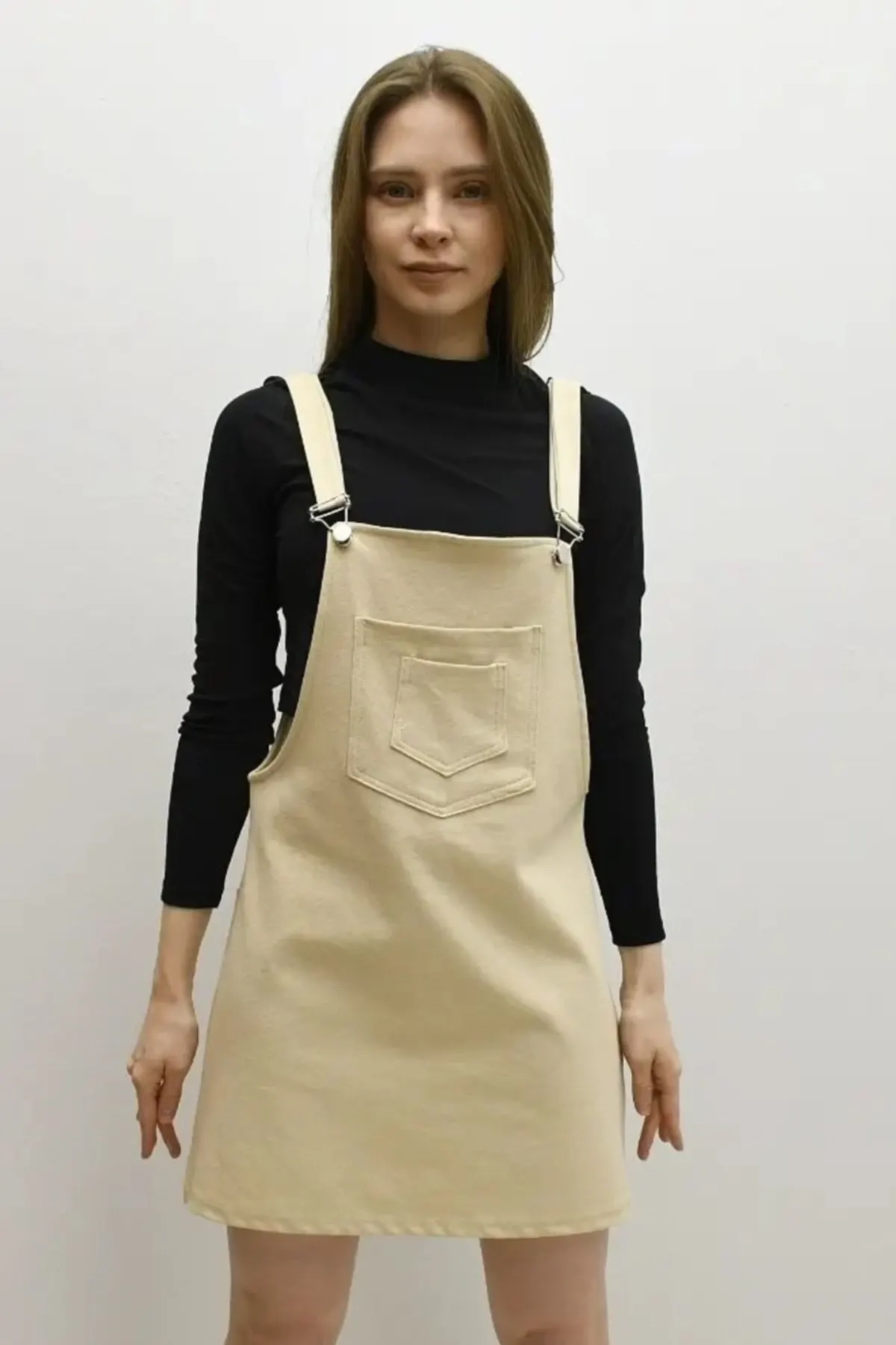 

Women's Overalls Cream Suit Salopet Style Hot Casual Sleeveless Loose Baggy Trousers Jumpsuit Jumpsuit Jumpsuit Jumpsuit Jumpsuit