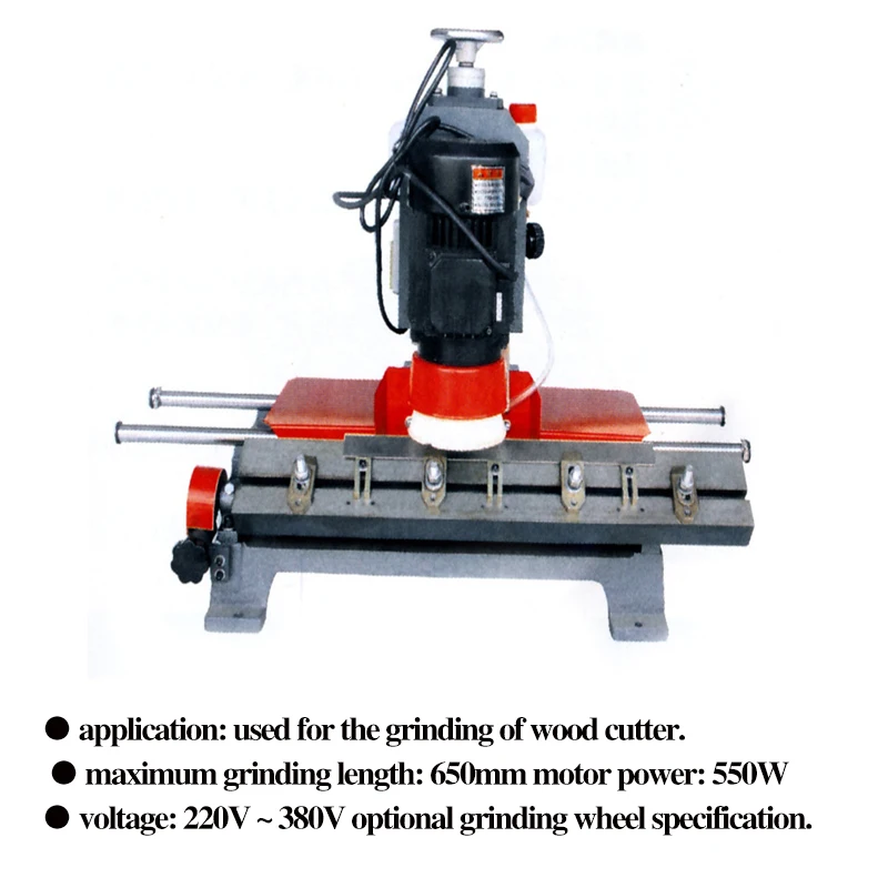 

220V Special Price of Straight Edge Grinder MF-650 Wood Working Small Universal Ruler Grinder Iron Is Convenient for Operation