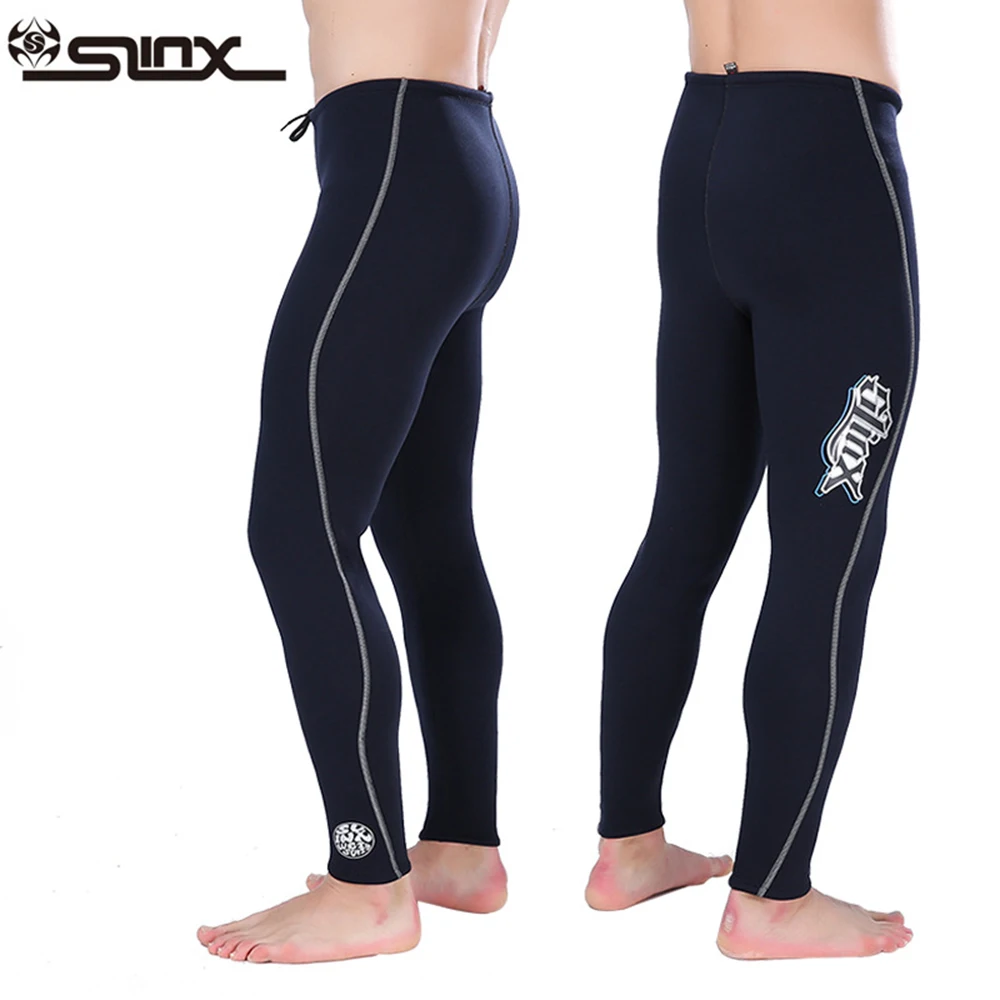 

SLINX Super Elastic Suede Lining Wetsuit 3MM Cold And Warm Diving Trousers High Waist Swimming Snorkeling Surfing Diving Pants
