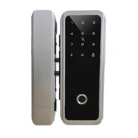 zinc alloy security lock digital safe keyless electronic smart fingerprint glass door lock