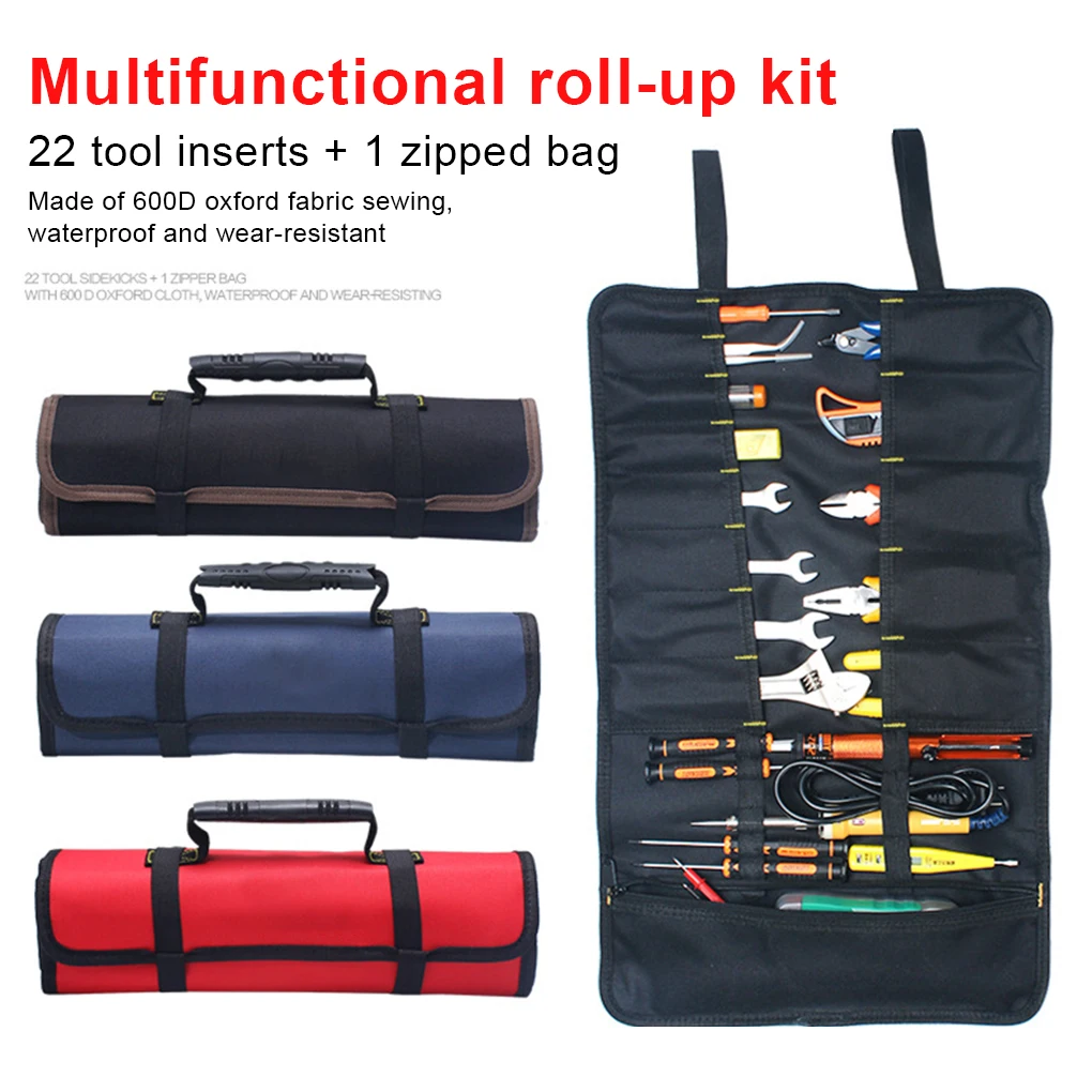 

Wrench Storage Bag Tools Organizer Folding Pocket Accessory Professional