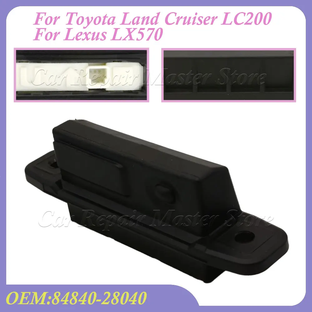 Фото Кнопка открывания багажника (задней двери) 84840-28040 для Toyota Land Cruiser LC200 и Lexus LX570 №2