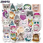 Мультяшные Животные наклейки для детей Забавные милые наклейки Набор сделай сам ноутбук чемодан для скейтборда холодильник автомобиль телефон водонепроницаемые виниловые наклейки