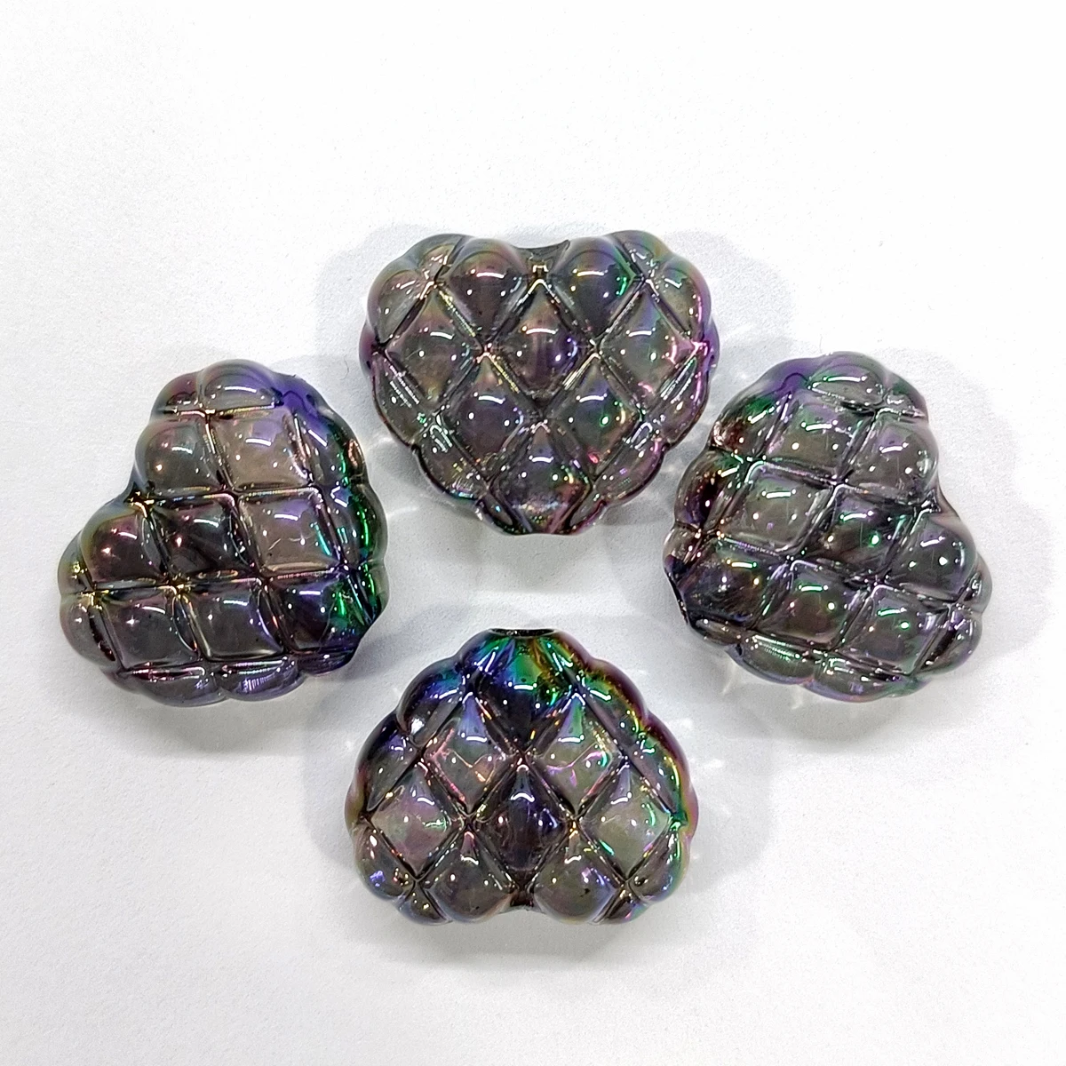 10 шт. УФ цветная прозрачная шахматная доска полосатая любовь используется для