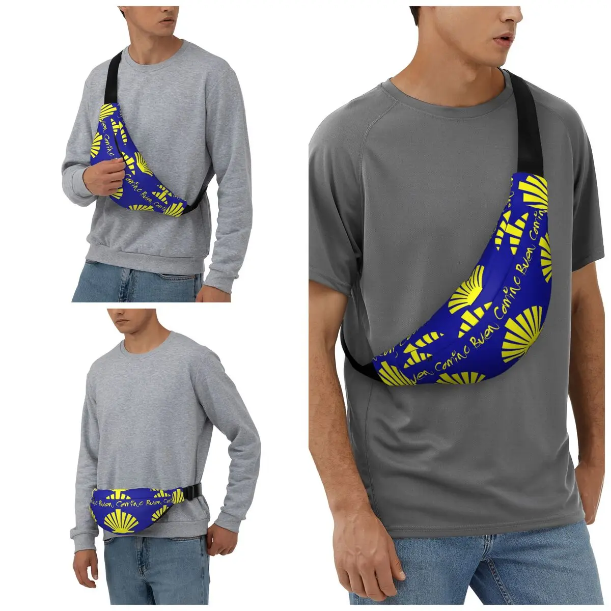 Забавная Сумка-слинг для мужчин и женщин забавная дорожная походная Сумочка