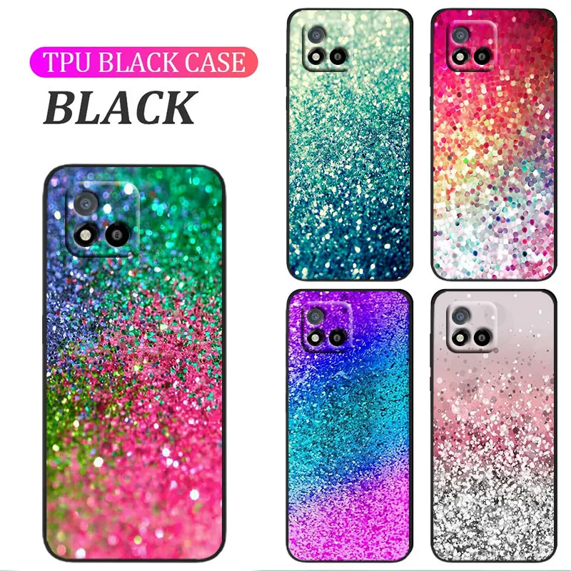 

Glitter Sand printing art Cover For OPPO A74 A72 A53 Reno 7 6 5 4 2 Find X3 X2 Z Lite Neo Pro Plus SE Black Phone Case