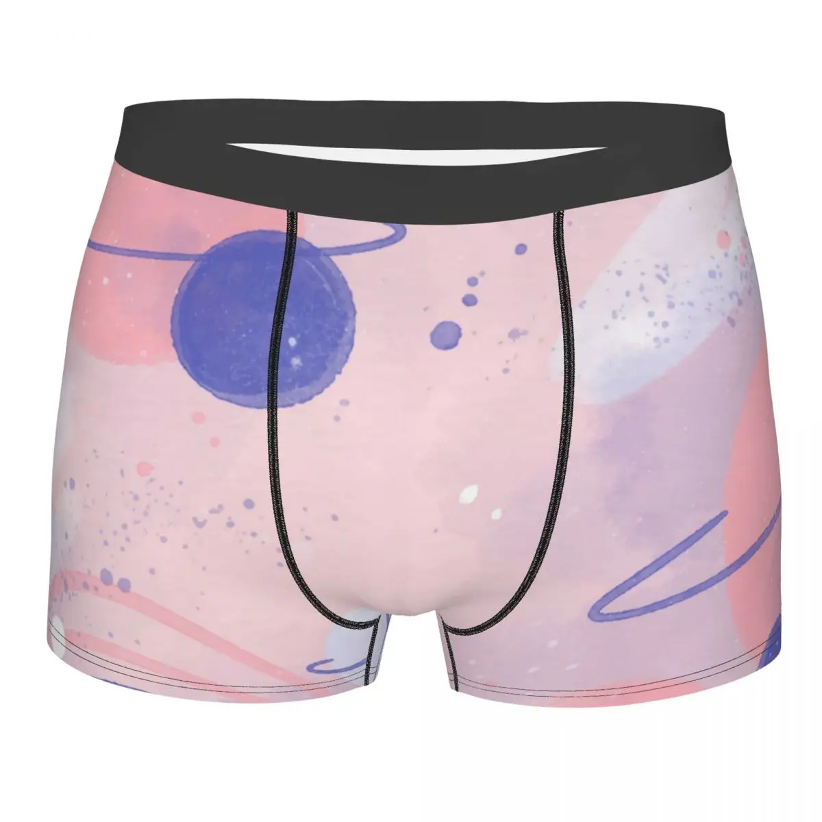 

Boxer Men Underpants Watercolor Galaxy Cute Print Men's Panties Shorts Breathable Mens Underwear Briefs Sexy Boxers