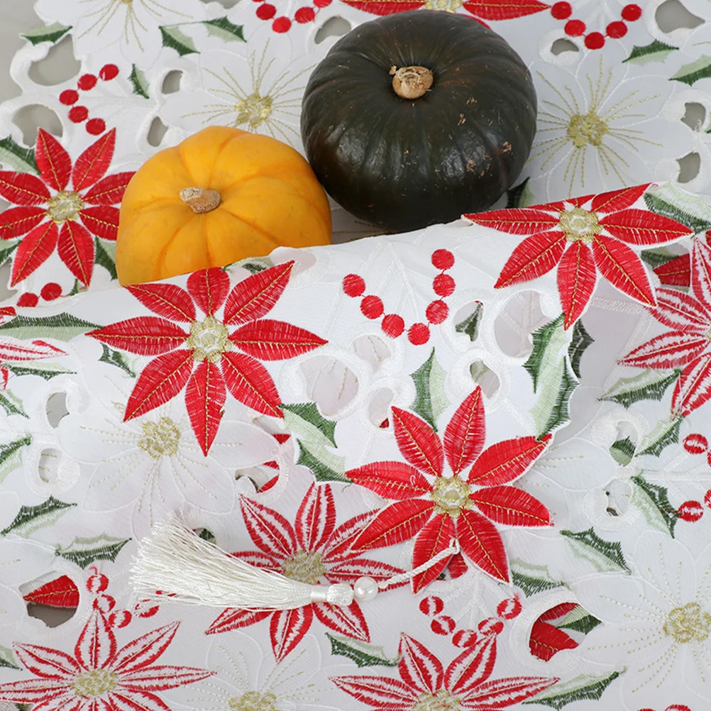 

Light House Decorations For Homecloth Christmas Party Runner Decoration Hollow Flower Polyester (Polyester) Banquet