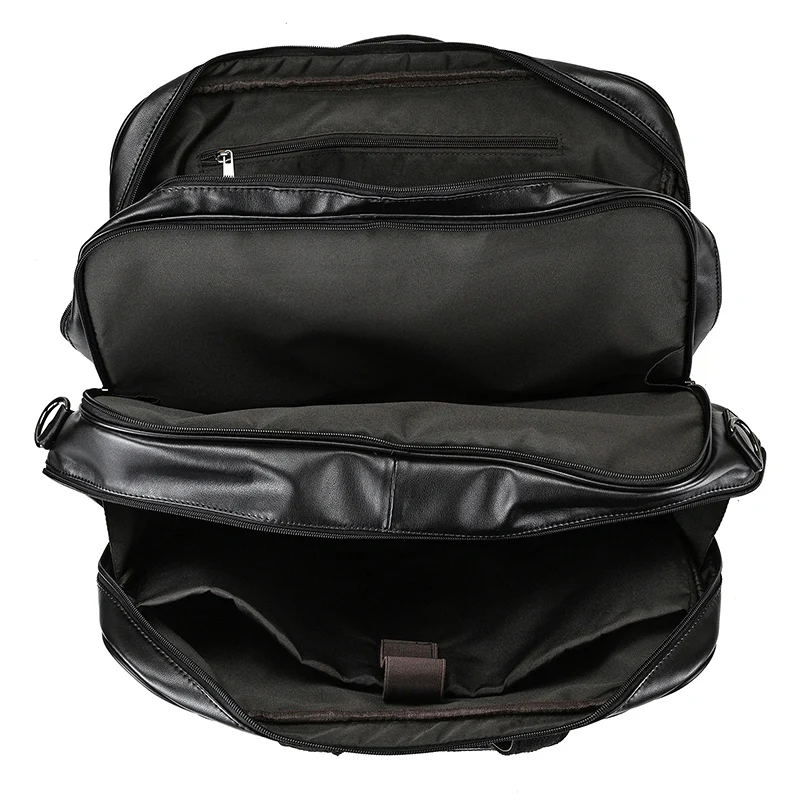 Мужской портфель из натуральной кожи с отделением для ноутбука