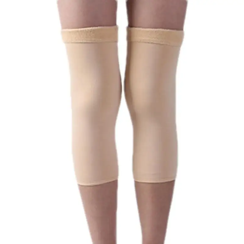 

Теплый бандаж на колено, утолщенный полиэстеровый бандаж на колено с подогревом, обогревающий бандаж для коленей, зимняя защита