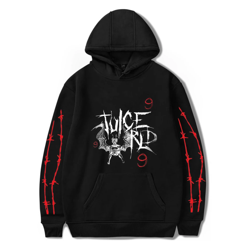 

Fashion Rapper Juice Wrld Hoodies Men Women's Oversized Hoodie Kids Clothing Punk Jacket Coat Hip Hop Hoody Gothic Boy Tracksuit