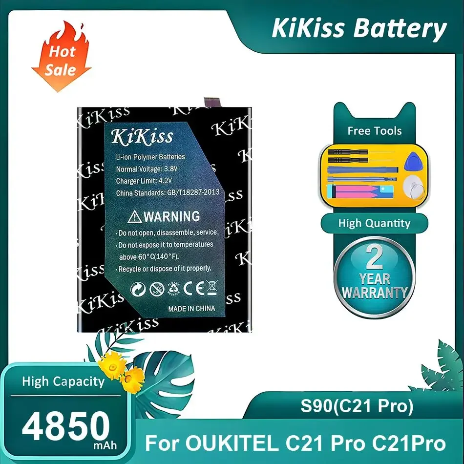 Фото Высокопрочная батарея для мобильного телефона OUKITEL C21 Pro, S90(C21 Pro), 4850 мАч №1