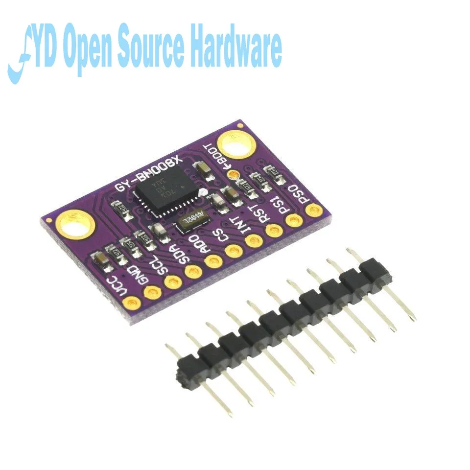 

BNO080 AR VR IMU Nine Axis 9DOF AHRS Sensor Module 9-axis High Accuracy Accelerometer Gyro Magnetometer Virtual 3D GY-BNO080