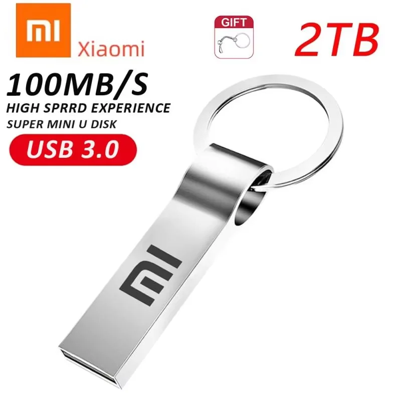 Xiaomi USB 3.0 Флэш-накопитель Высокоскоростной флэш-накопитель 2 ТБ 1 3. 0 Память 512 ГБ