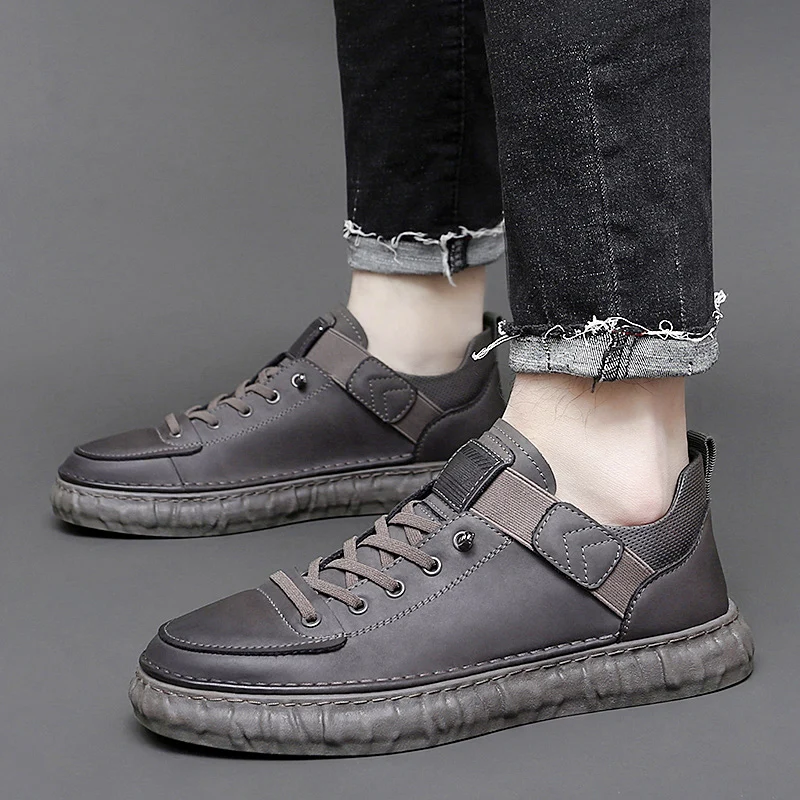 

Genuine Leather Shoes Men's Shoes Waterproof Breathable British Business Formal Casual Shoes Leisure Flats Classic Retro Sewing