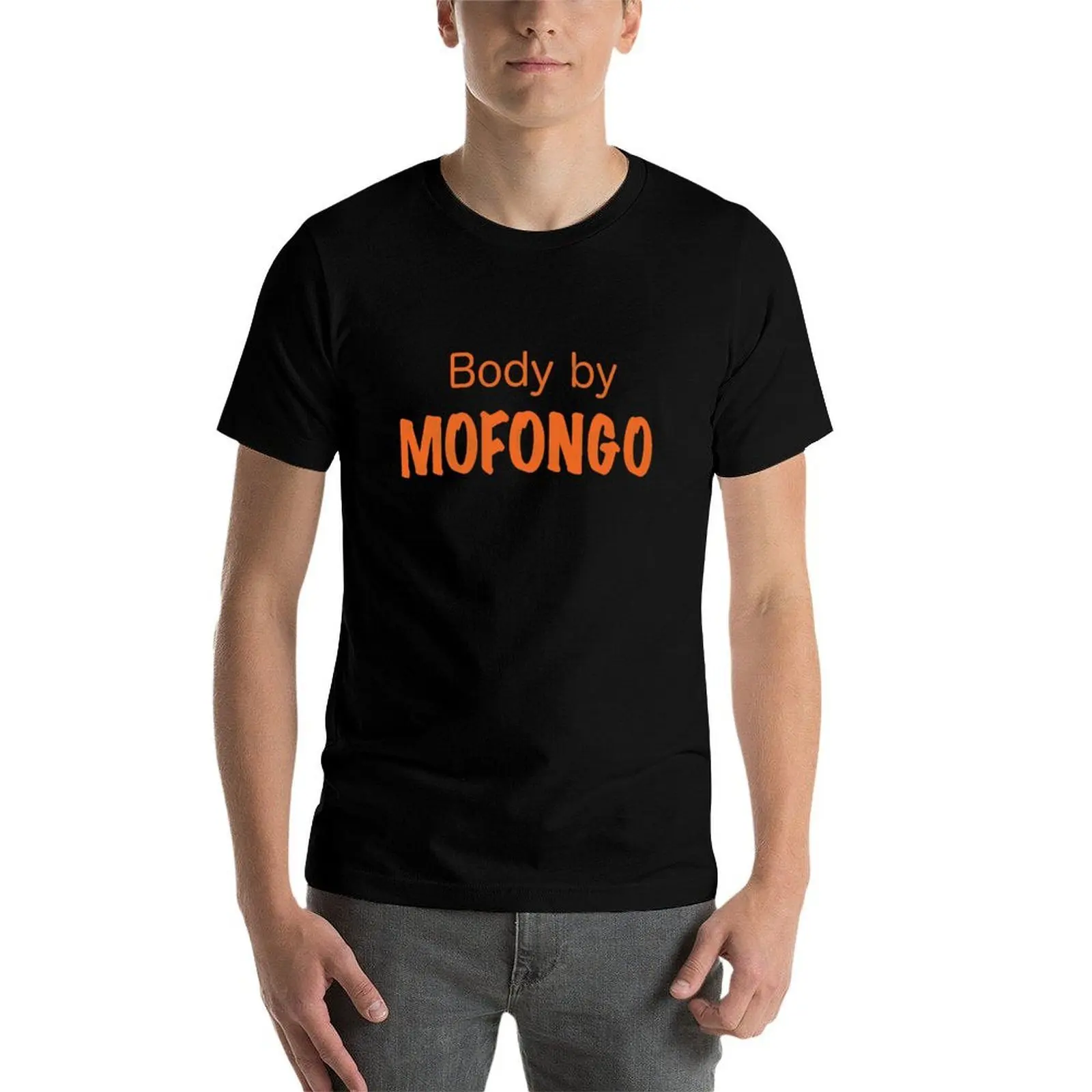 Фото Футболка Body by Mofongo для любителей плантейнов, повседневная легкая футболка с коротким рукавом. №4