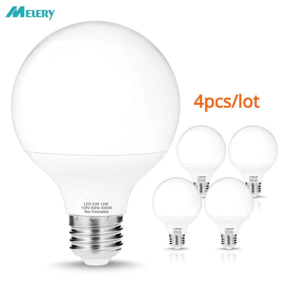 Daylight 5000k Equivalent 75 To100w Incandescent G80 Halogen