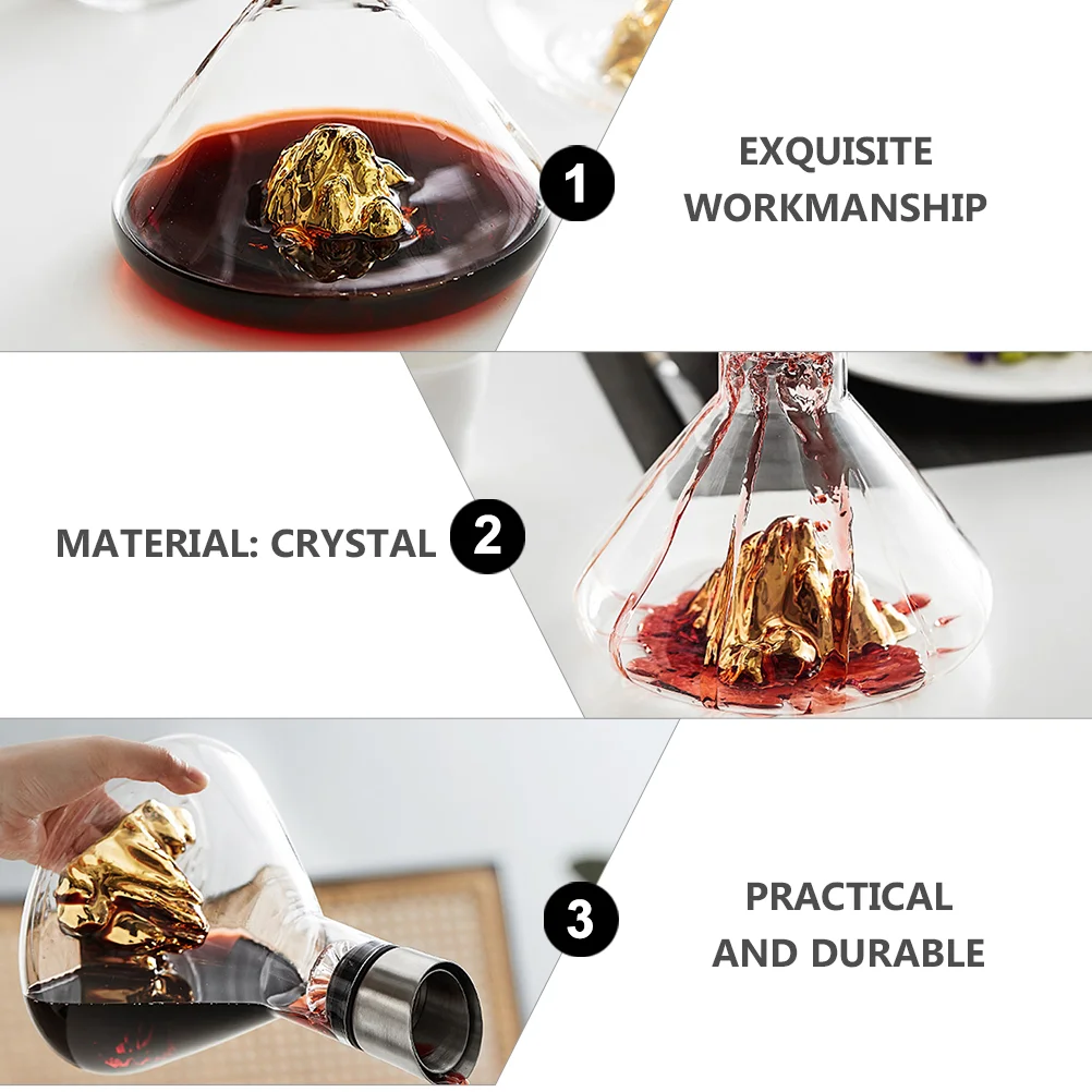 Графин айсберга кристалл креативный бытовой быстрый контейнер ручной скос