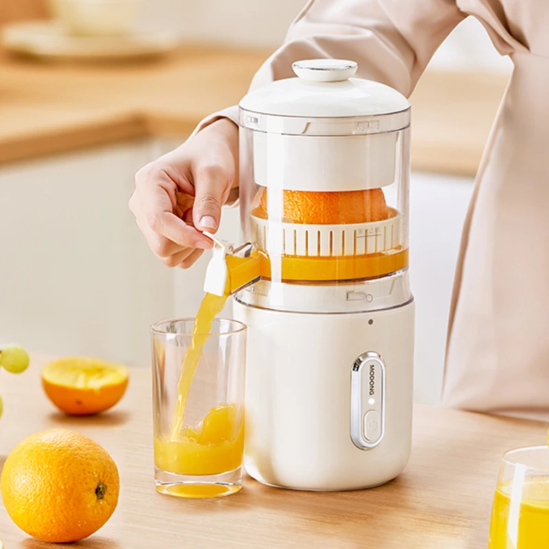 

Portable Electric Juicer Kitchen Appliance, Orange Lemon Fruit Juicer, USB Rechargeable, Mini Fruit Squeezer, Pressure Juicer