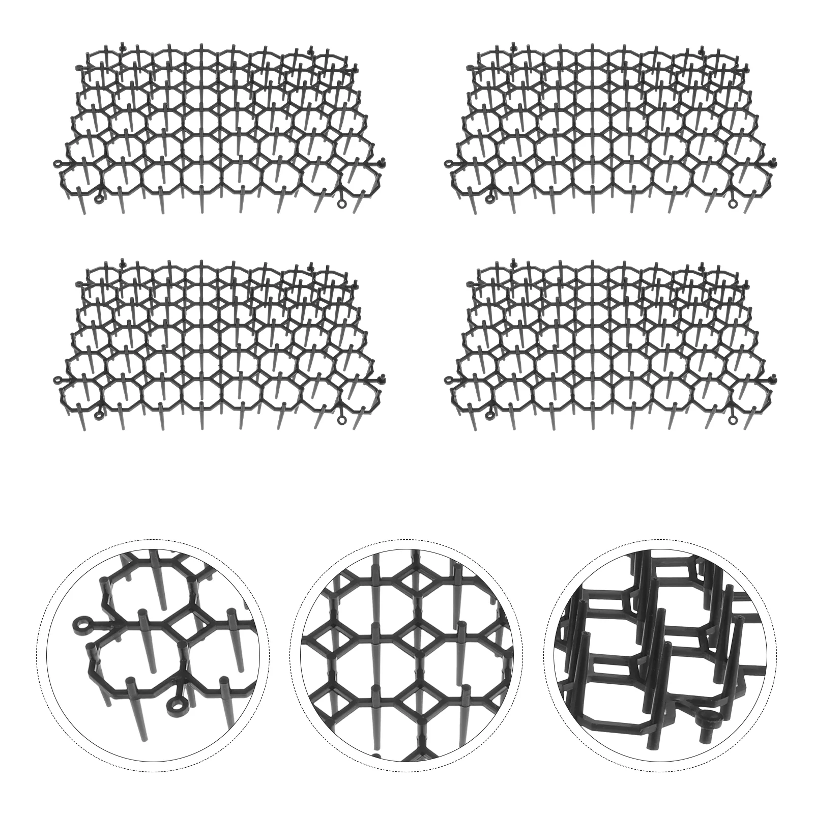 

Mat Spike Cat Bird Deterrent Anti Cats Dog Fence Pigeon Digging Roof Spikes Garden Strip Prickle Strips Outdoor Net Mats Cover