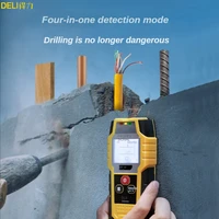 deli wall scanner digital handheld professional multifunction wall detector live wires cable pvc water pipe metal finder scanner