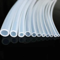 123510m food grade transparent silicone rubber hose 23456810121416mm out dia nontoxic flexible clear silicone tube
