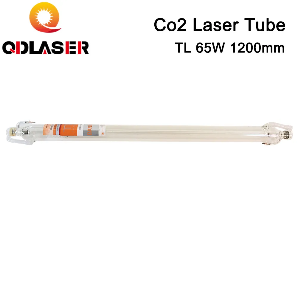 

QDLASER TONGLI 1200MM 65W Co2 Glass Laser Tube for CO2 Laser Engraving Cutting Machine TL TLC1200-65