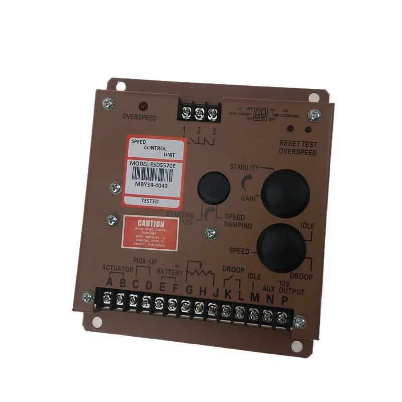 Новый контроллер двигателя ESD5570E регулятор скорости для дизельного генератора