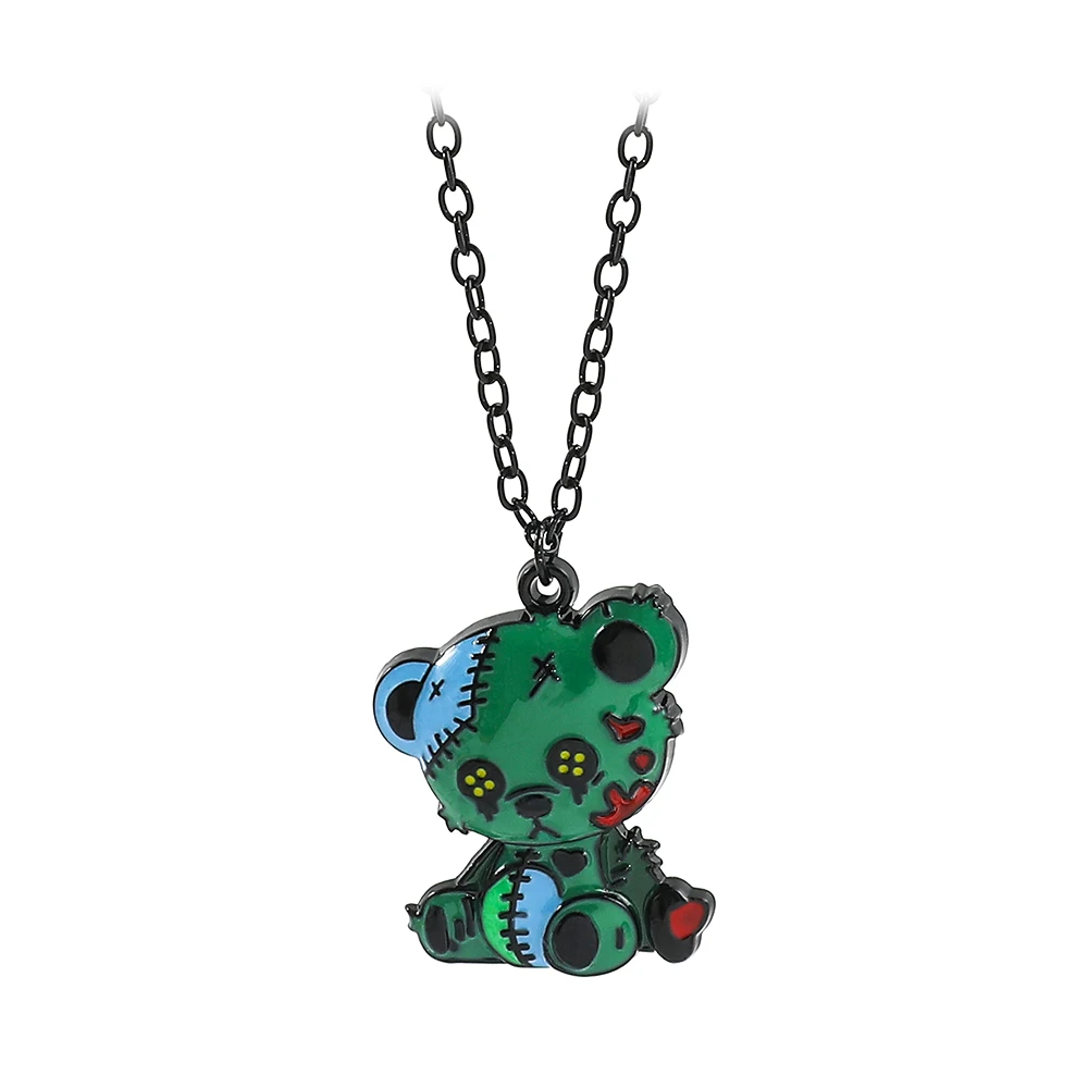 

Disney Accessories Stitch Necklace for Kids Cute Cartoon Doll Lilo and Stitch Necklace Kawai Model Jewelry Girl Friend Gifts