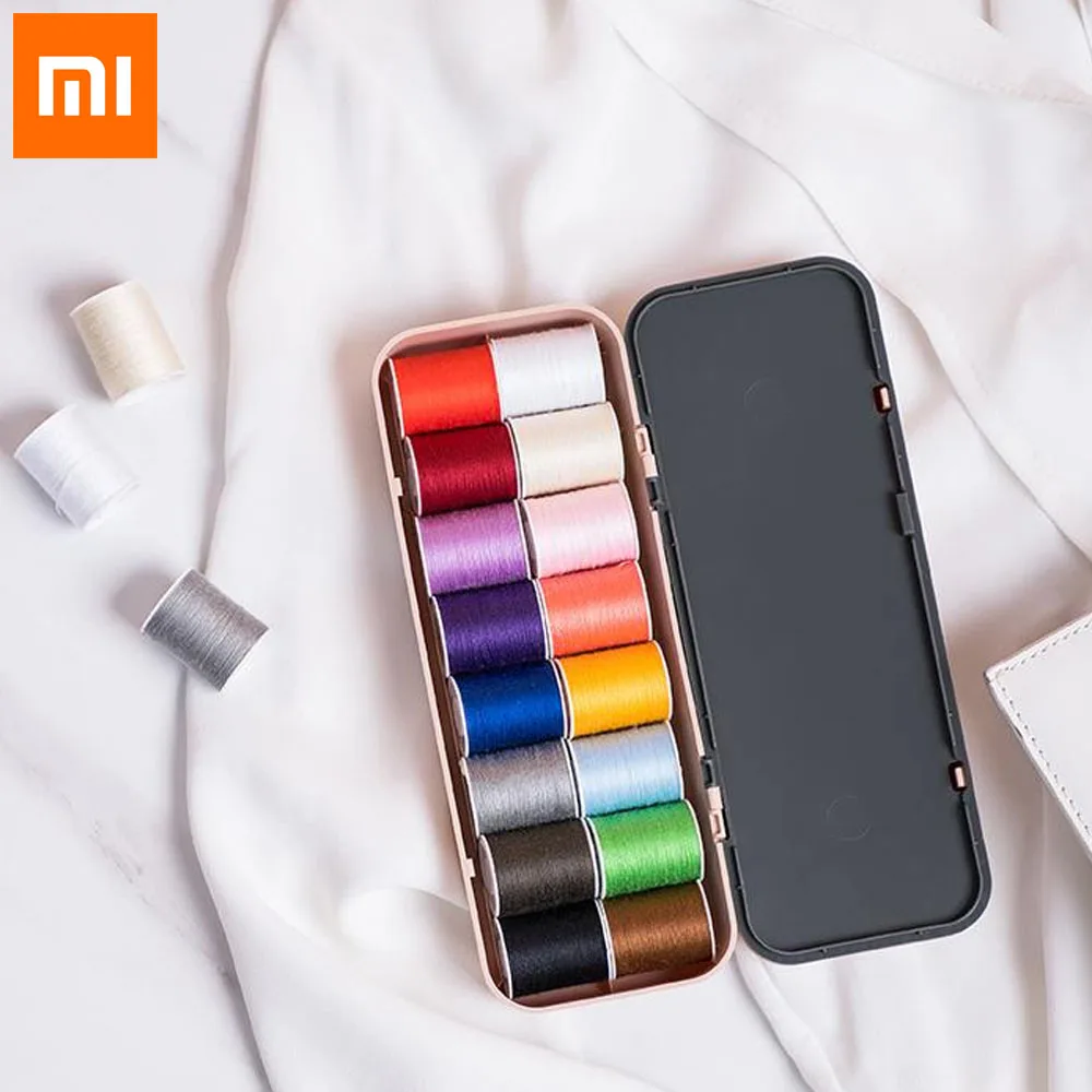 

Наборы для шитья Xiaomi, многофункциональный набор для шитья «сделай сам», портативный высококлассный набор для шитья одежды, иглы для ручного...