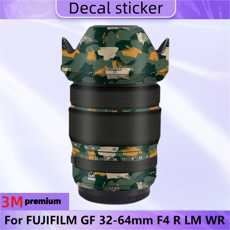 Наклейка на объектив FUJIFILM GF 32-64 мм F4 R LM WR
