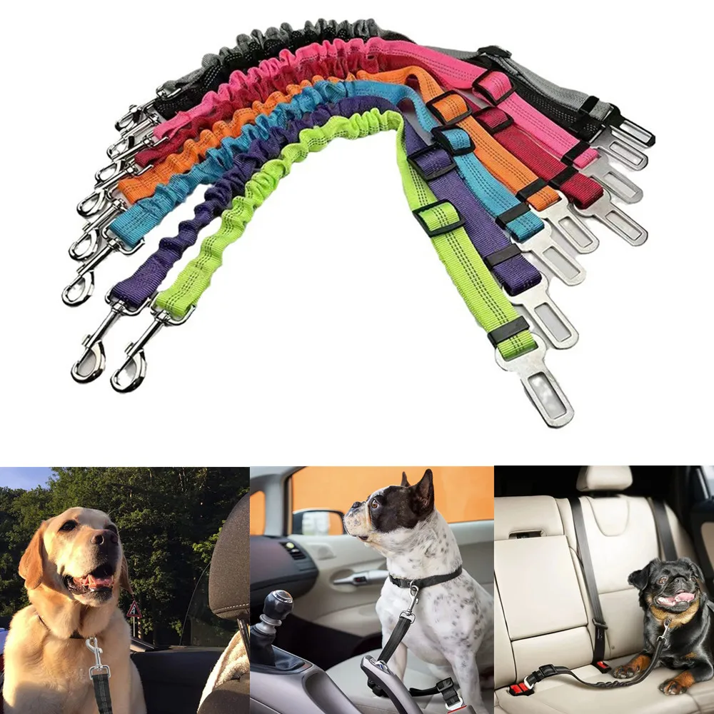 Прочный нейлоновый ремень безопасности для собак маленьких и больших