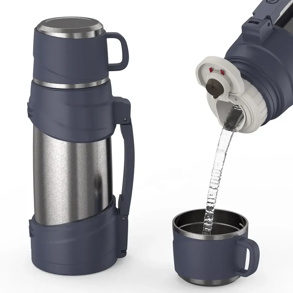 Титановый изолированный чайник объемом 1 5 л/1 8 л с крышкой для путешествий на
