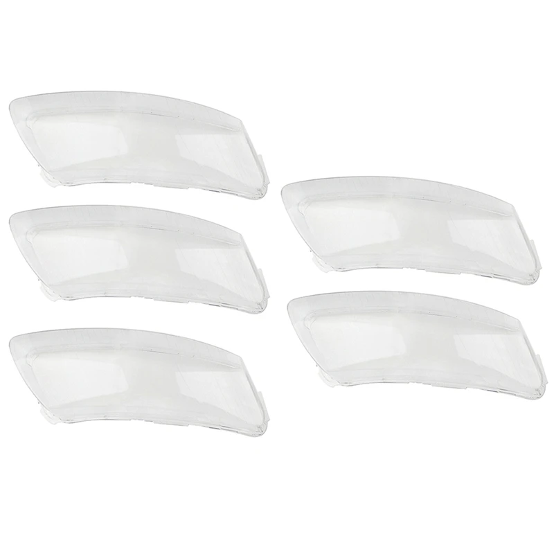 

5X Car Front Headlight Headlight Lens Cover Shell Lampshade For- A6 C6 2006-2011 Right