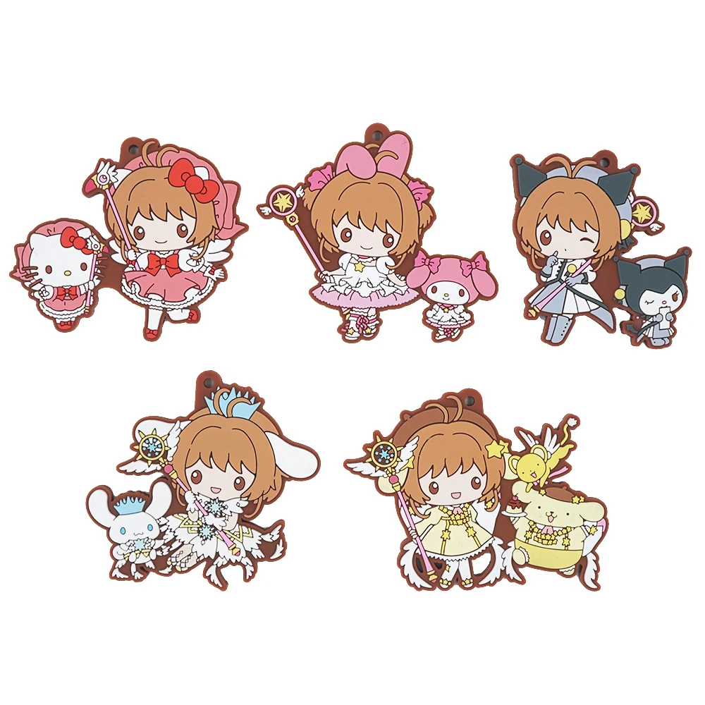 

KINOMOTO SAKURA Anime CARDCAPTOR SAKURA Cute Rubber Keychain
