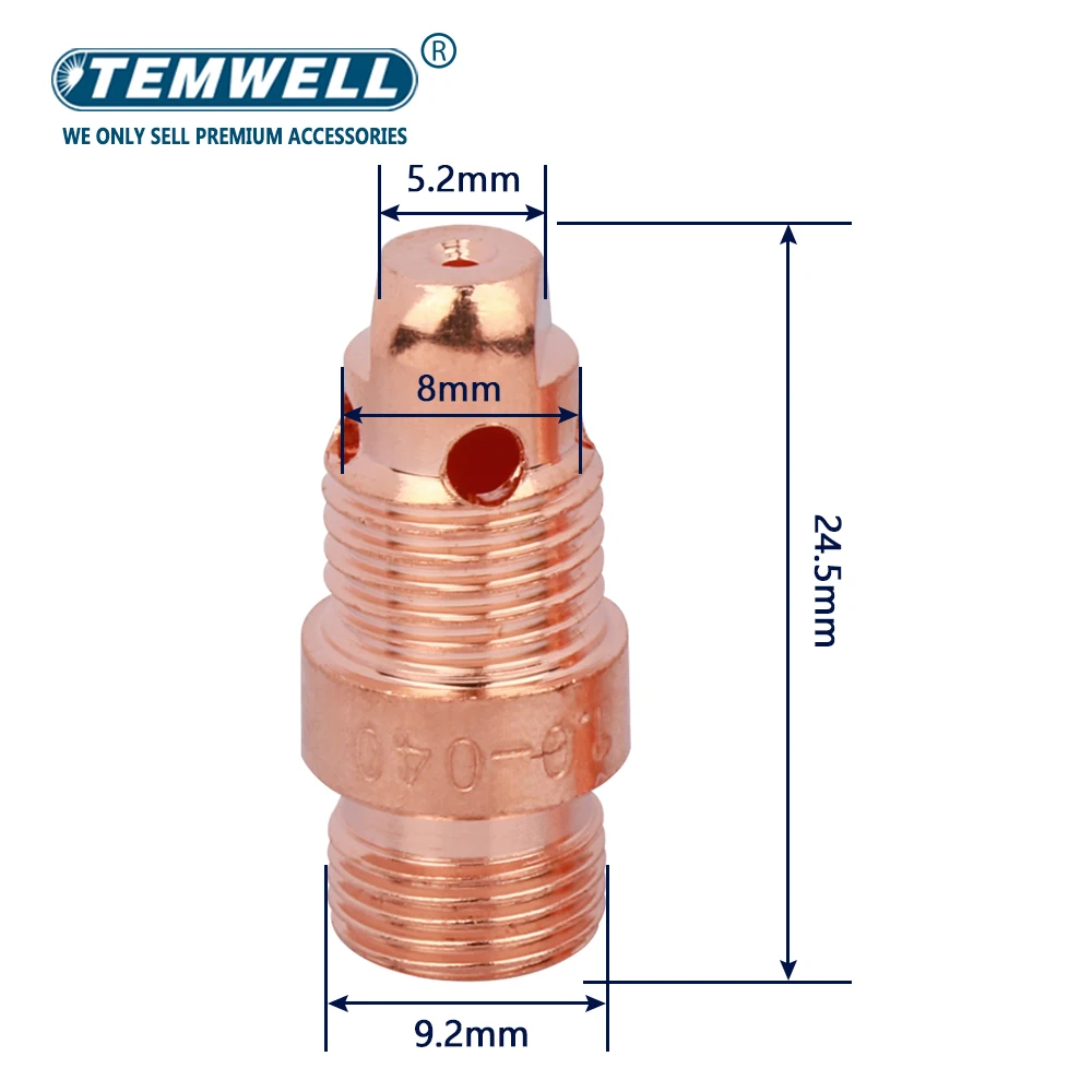 10 шт. корпус цанги TIG 17CB20 1 0/1 6/2 4/3 2 мм