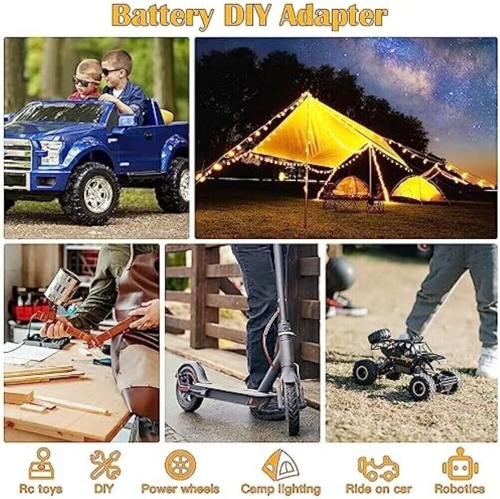 20A 240 Вт понижающий преобразователь постоянного тока 20 В до 12 DIY для Dewalt в