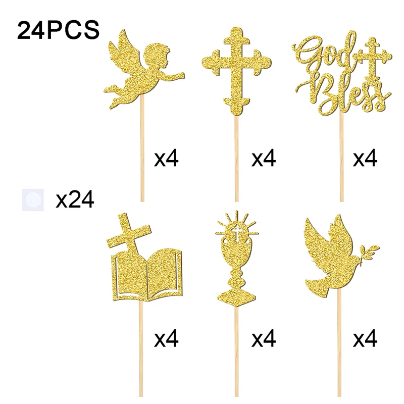 

NUBECOM набор топперов для кексов 24 шт.