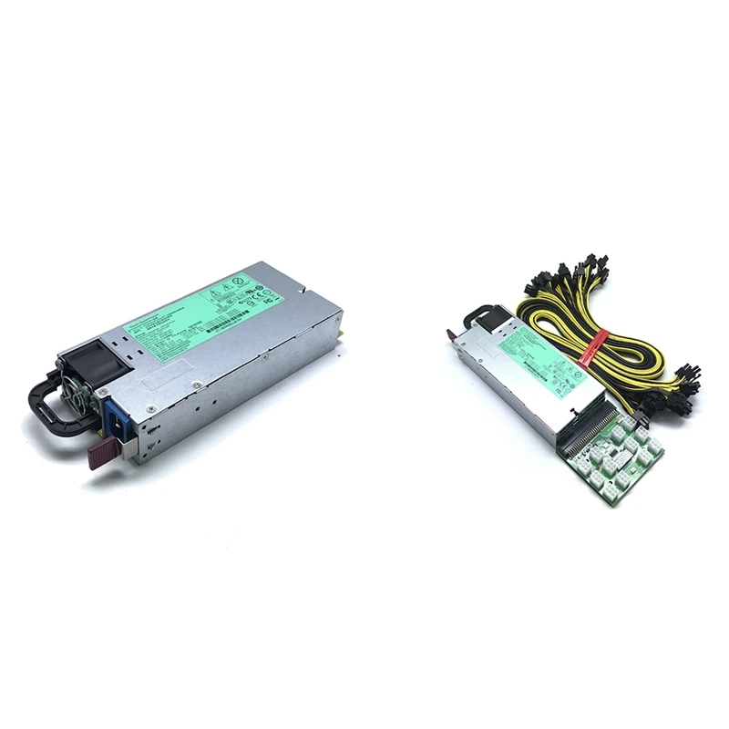 

DPS-1200SB A 1200W 6Pin Switching Mining Power Supply Power Switch Graphics Card Power Board 64 Pin To 12 6Pin To 8Pin