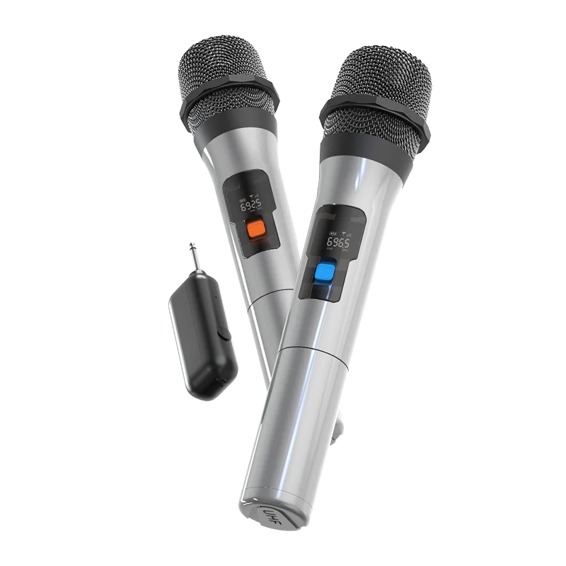 

H16L UHF Wireless Handheld Microphone LED Display 50M Outdoor Speaker Karaoka Conference Live Broadcast Professional Microphone