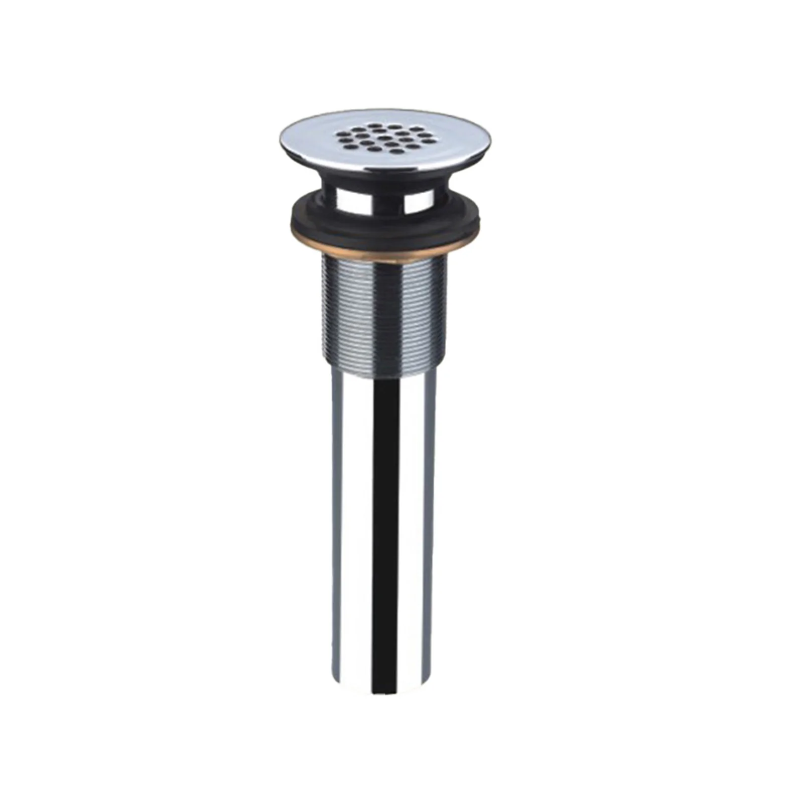 

Chrome Plated Bounce Drain Easy Installation Slotted Design for Basins with Overflow Durable Brass Body Construction